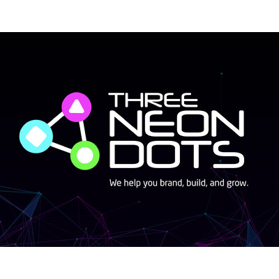 Three Neon Dots